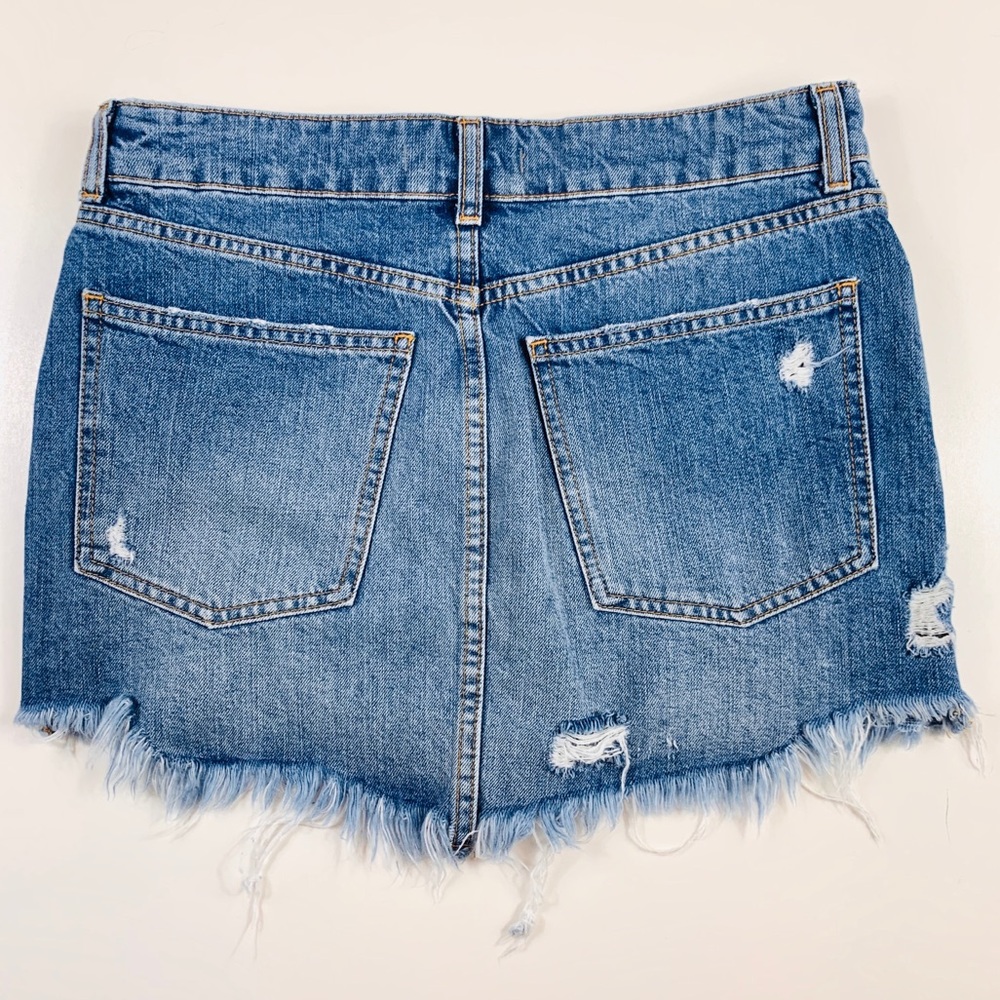 FREE PEOPLE Wild Rose Embroidered Miniskirt - Picture 9 of 10